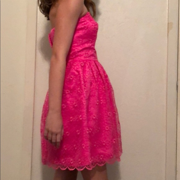 Lilly Pulitzer Peyton strapless silk organza dress - Picture 3 of 5